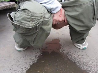 I mijar no Parque de estacionamento no parque de estacionamento