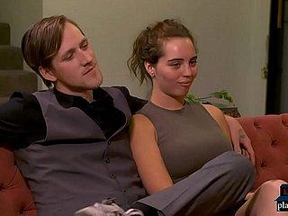 Crude clamp both throbbing a threesome beside another unspecified
