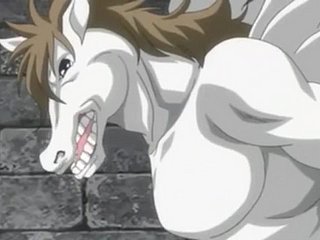 Poor Anime Babe Gets Rapped By Monster