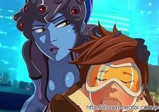 Overwatch Hentai-video