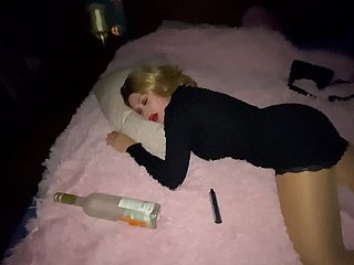 Saya berpura-pura menjadi letih dan biarkan anak saya fuck saya!