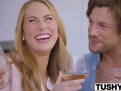 TUSHY يونغ فتاة غنية عاقبت ومفغور الحمار
