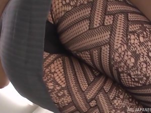 slutty asian bus hatano, seduces sex-mad pupil