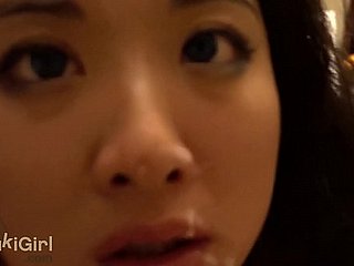 Vợ Trung Quốc DEEPTHROAT và FACEFUCK trên đầu gối của cô ấy ( Sukisukigirl / Andy Animal Tập 41 )