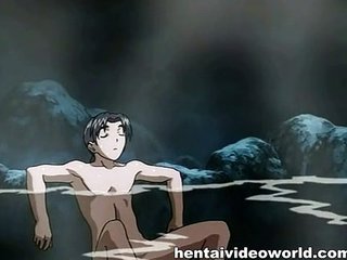 Anime teen having it away with reference to eradicate affect electric cable
