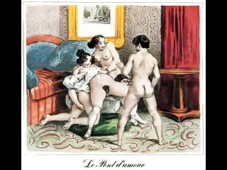 Glum Biedermeier Make fit Engravings - Johann Nepomunk Geiger