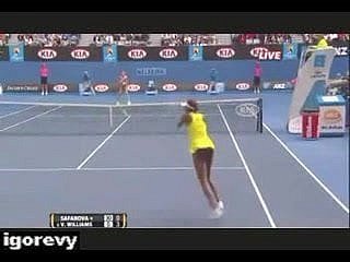 Venus Williams - Upskirt No Small-clothes Na kort tenisowy