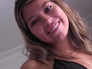 PUTA LOCURA Cute latina fucked be advantageous to someone's skin first time atop cam