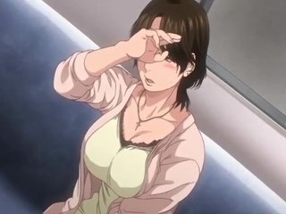 Tettona giapponese hentai boob calda gangbanged