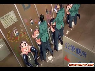 Busty hentai coeds group gangbang forth eradicate affect batch