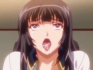 Anime znaków o rozszczelnienie Anal Sex.