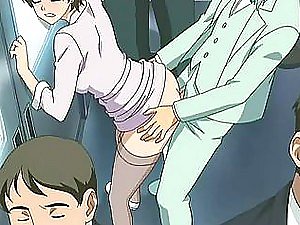 Azgın ve The man Anime Sluts bir Shuudan Chikan Densha Bölüm Fucked Başlarken