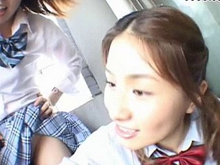 Một Cannon Nhật Cô gái Jerks Tắt Hardco